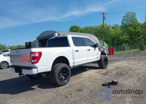 2023 Ford F-150 Platinum from USA, damaged, VIN 1FTFW1ED6PFA66506